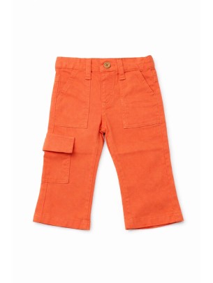 Βρεφικό Παντελόνι Για Κορίτσι 6-36 Μηνών Kοραλί