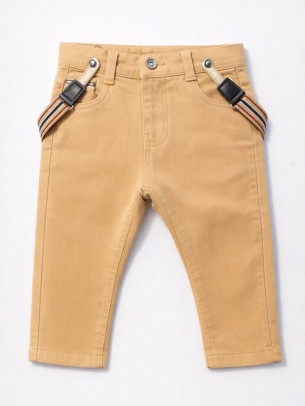 Βρεφικό Παντελόνι Για Αγόρι 6-24 Μηνών Μπεζ