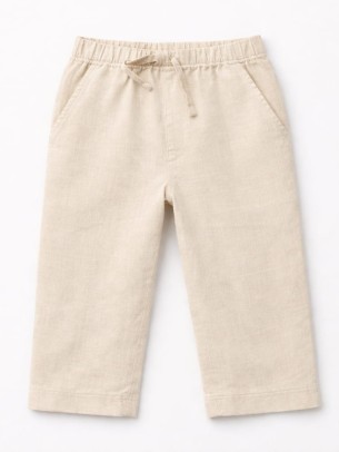 Βρεφικό Παντελόνι Για Αγόρι 6-36 Μηνών Μπεζ