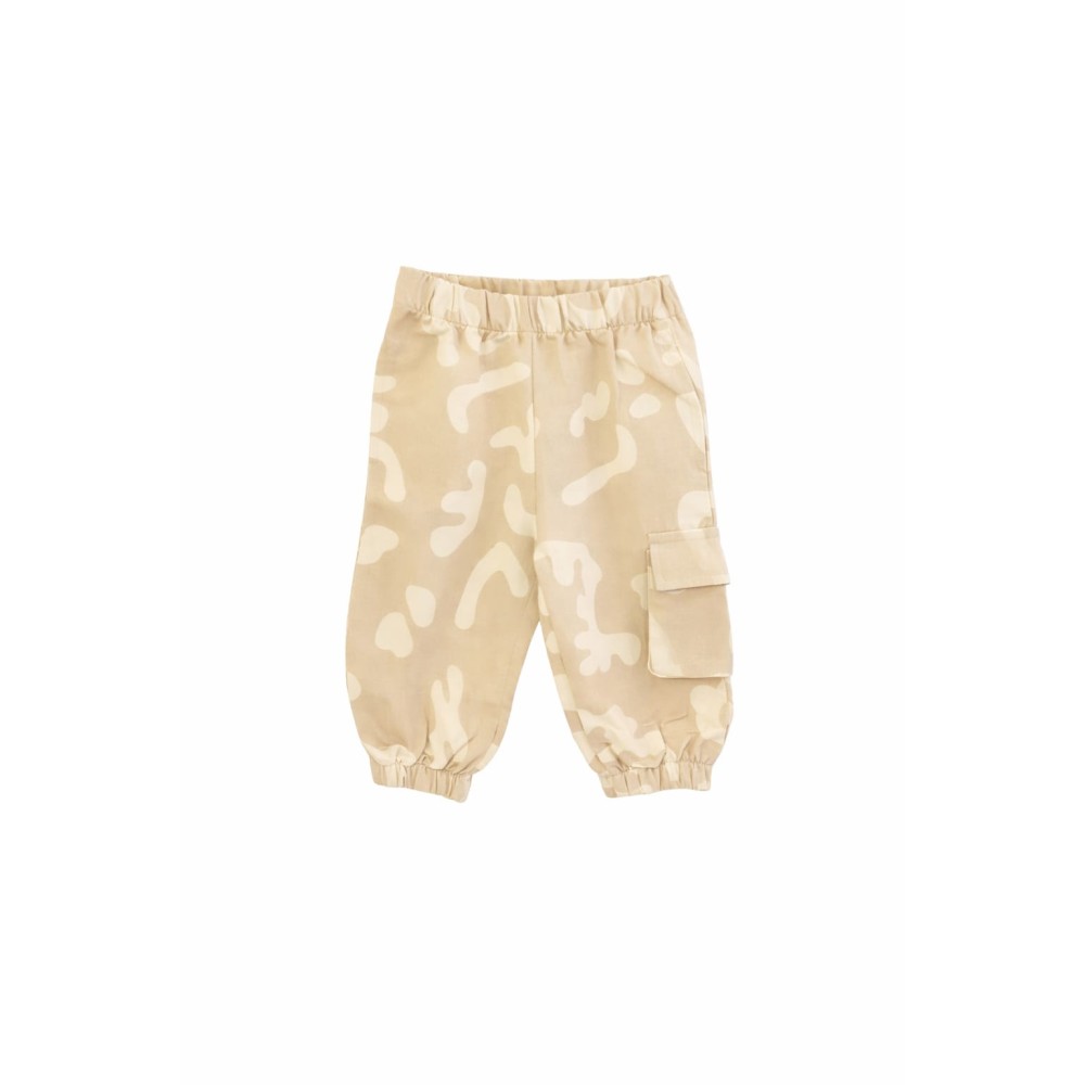 Βρεφικό Παντελόνι Για Αγόρι 6-36 Μηνών Μπεζ
