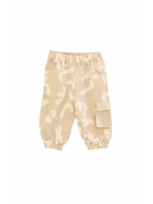 Βρεφικό Παντελόνι Για Αγόρι 6-36 Μηνών Μπεζ
