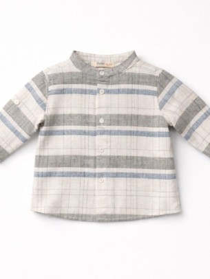 Βρεφικό Πουκάμισο Για Αγόρι 6-36 Μηνών Λευκό