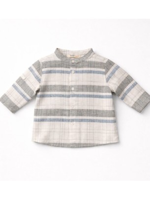 Βρεφικό Πουκάμισο Για Αγόρι 6-36 Μηνών Λευκό