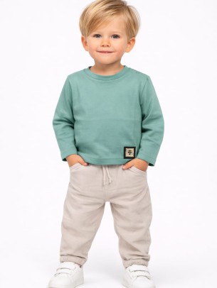 Βρεφική Μπλούζα Για Αγόρι 6-36 Μηνών Πράσινο