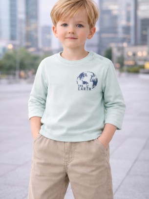 Βρεφική Μπλούζα Για Αγόρι 6-36 Μηνών Bεραμάν