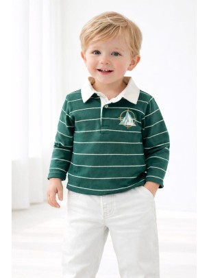 Βρεφική Μπλούζα Για Αγόρι 6-36 Μηνών Πράσινο