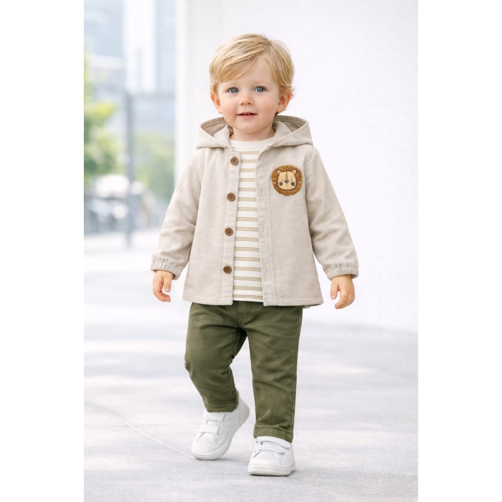 Βρεφικό Σετ Για Αγόρι 6-24 Μηνών Πράσινο