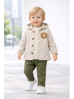 Βρεφικό Σετ Για Αγόρι 6-24 Μηνών Πράσινο