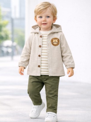 Βρεφικό Σετ Για Αγόρι 6-24 Μηνών Πράσινο