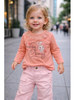 Βρεφική Μπλούζα Για Κορίτσι 6-36 Μηνών Ροζ