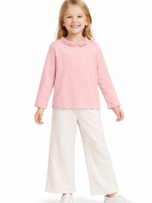 Παιδική Μπλούζα Για Κορίτσι 3-8 Χρονών Ροζ
