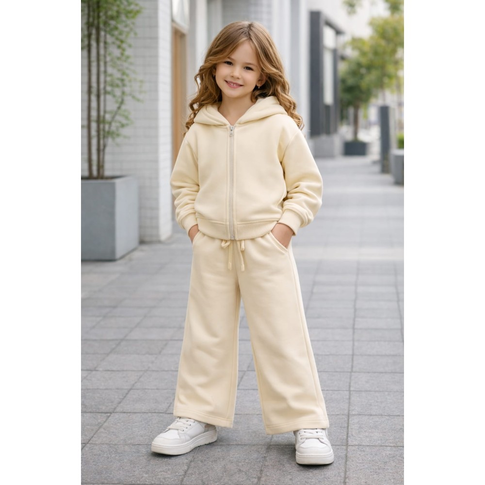 Παιδικό Σετ Για Κορίτσι 3-8 Χρονών Εκρού