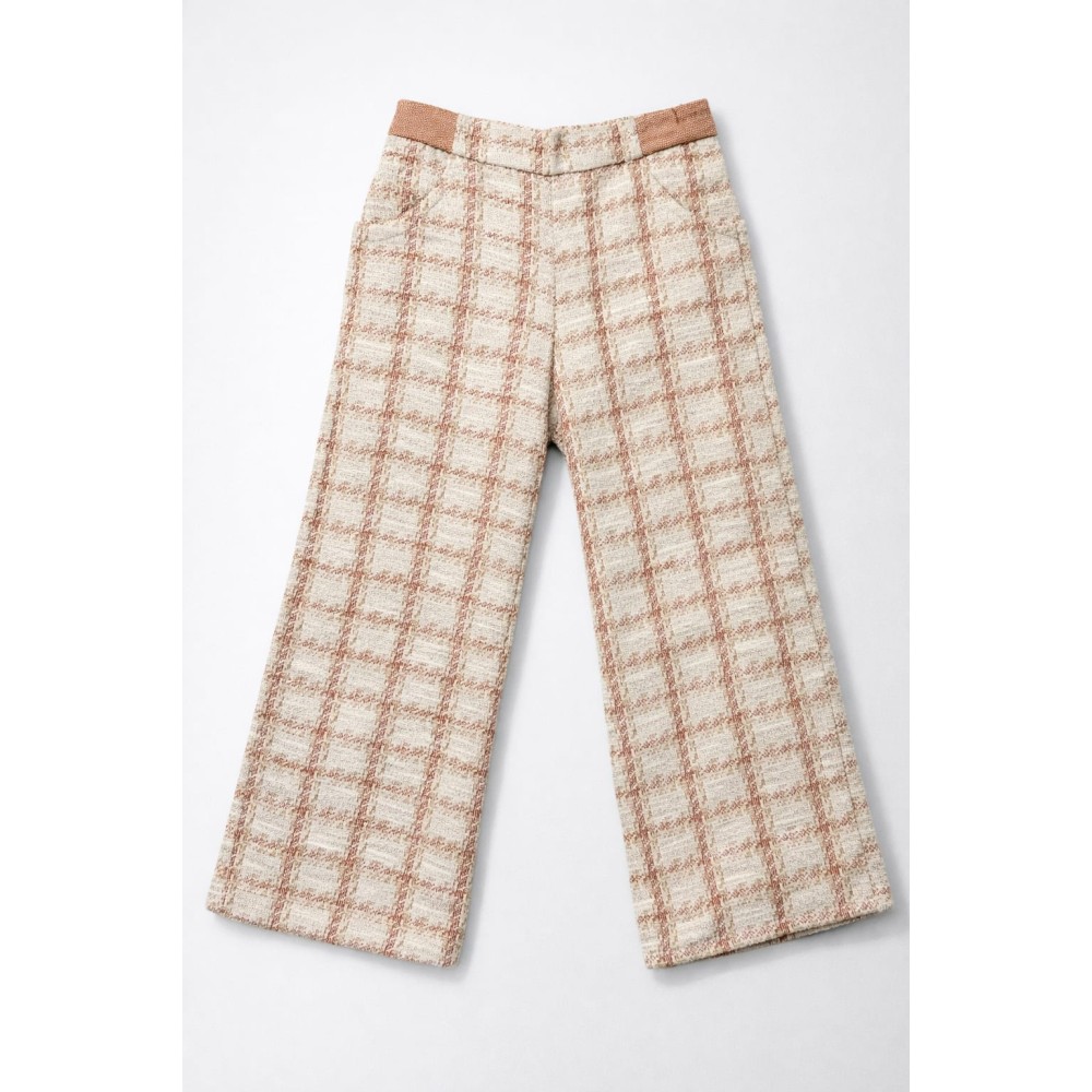 Παιδικό Παντελόνι  Για Κορίτσι 5-8 Χρονών Μπεζ