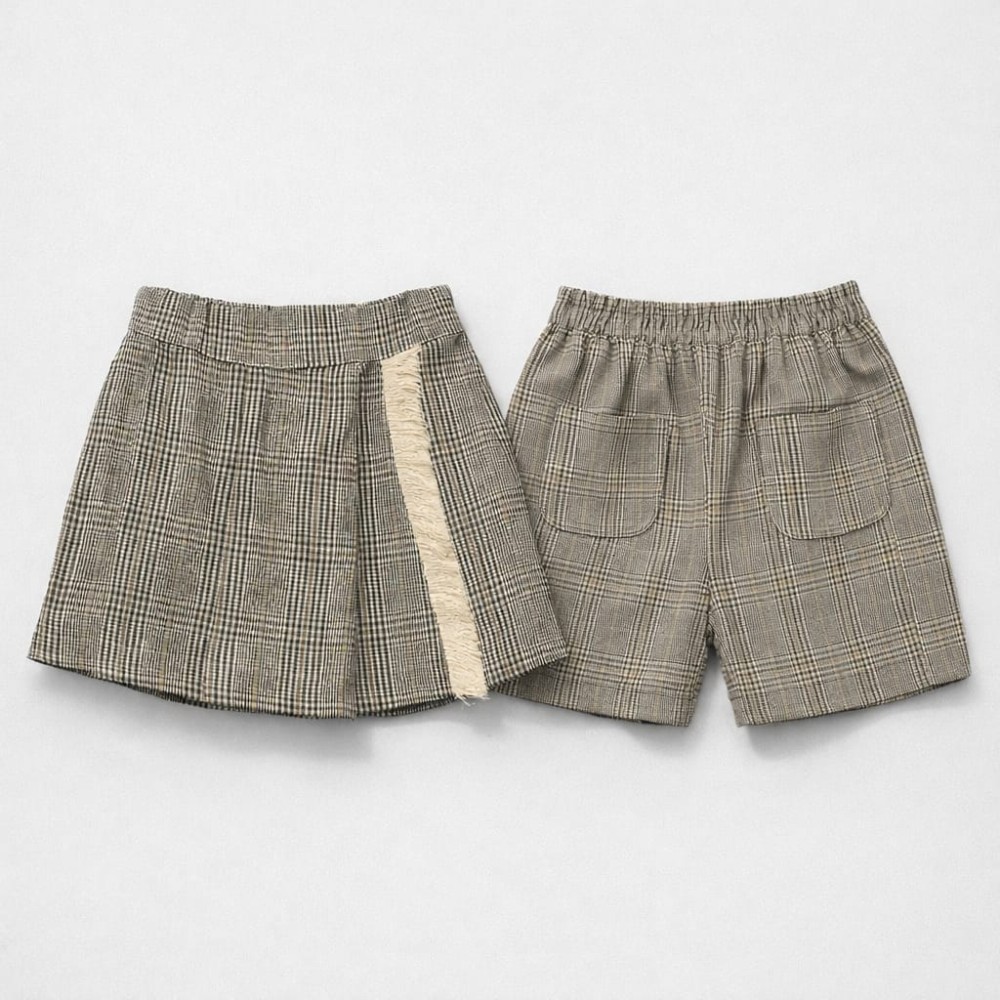 Παιδική Φούστα Σορτς 3-8 Χρονών Μαύρο