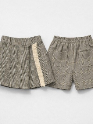 Παιδική Φούστα Σορτς 3-8 Χρονών Μαύρο