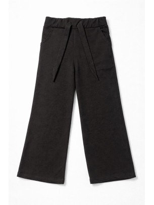 Παιδικό Παντελόνι Για Κορίτσι 5-8 Χρονών Μαύρο