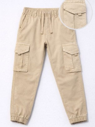 Παιδικό Παντελόνι Για Αγόρι 9-12 Χρονών Μπεζ