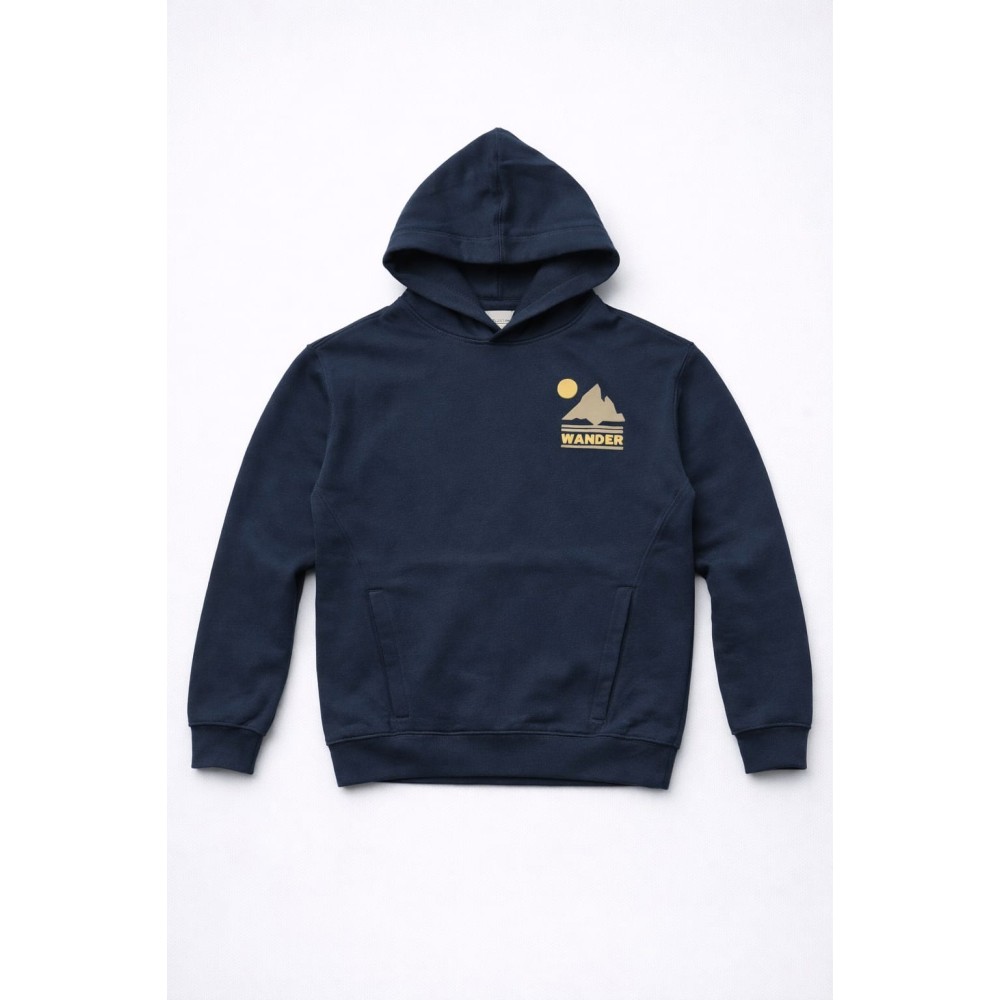 Παιδικό Φούτερ Για Αγόρι 8-14 Χρονών Σκούρο Μπλε