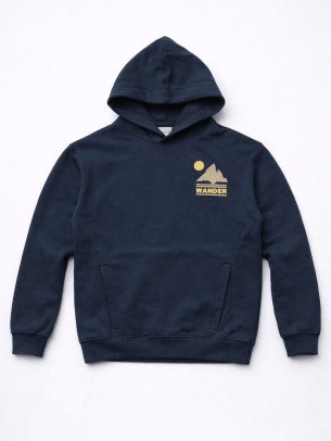 Παιδικό Φούτερ Για Αγόρι 8-14 Χρονών Σκούρο Μπλε