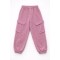 Παιδικό Παντελόνι Φόρμας με Φλις Για Κορίτσι 8-14 Χρονών Ροζ