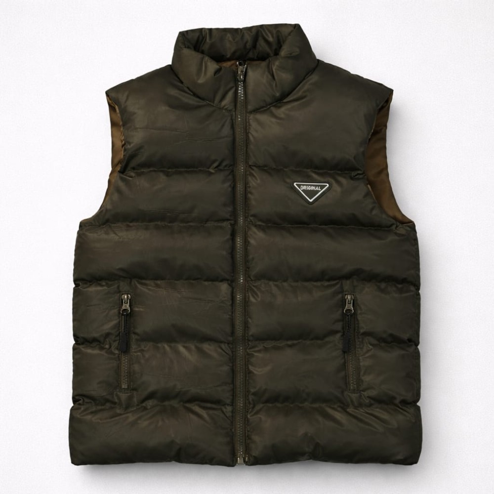 Παιδικό Γιλέκο Για Αγόρι 3-6 Χρονών Χακί