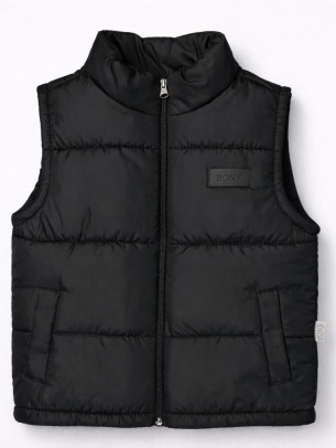 Παιδικό Γιλέκο Για Αγόρι 3-6 Χρονών Μαύρο