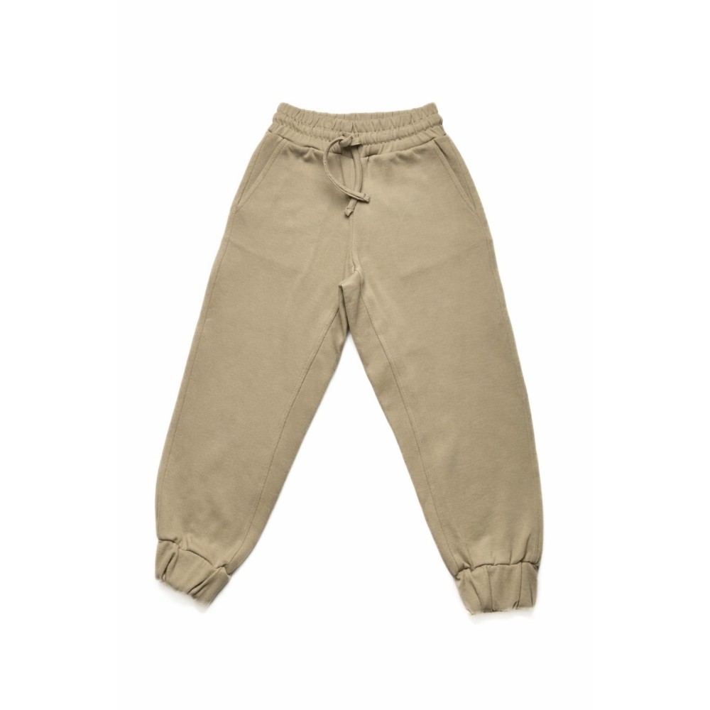 Παιδικό Παντελόνι Φόρμας Για Κορίτσι 8-14 Χρονών Μπεζ