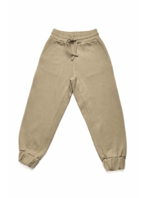 Παιδικό Παντελόνι Φόρμας Για Κορίτσι 8-14 Χρονών Μπεζ