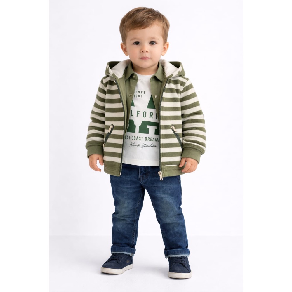 Βρεφικό Σετ 4Τμχ Για Αγόρι 6-24 Μηνών Πράσινο