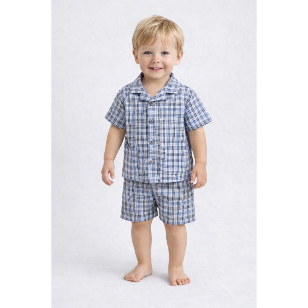 Βρεφικό Σετ Για Αγόρι 6-36 Μηνών Μπλε