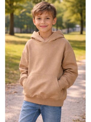 Παιδικό Φούτερ Για Αγόρι 8-14 Χρονών Καφέ