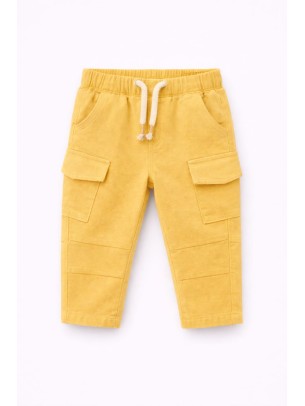 Βρεφικό Παντελόνι Για Αγόρι 6-36 Μηνών Μουσταρδί