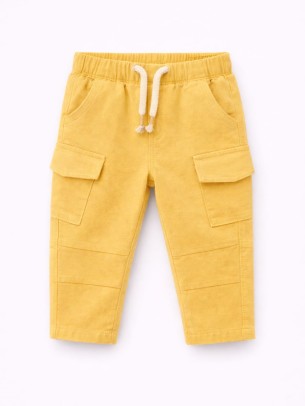 Βρεφικό Παντελόνι Για Αγόρι 6-36 Μηνών Μουσταρδί