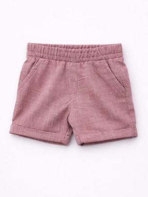Βρεφικό Σορτς Παντελόνι Για Αγόρι 6-36 Μηνών Μπορντό