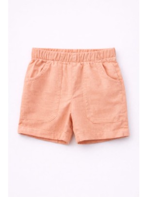 Βρεφικό Σορτς Για Αγόρι 6-36 Μηνών Πορτοκαλί
