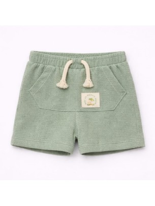 Βρεφικό Σορτς Για Αγόρι 6-30 Μηνών Φυστίκι