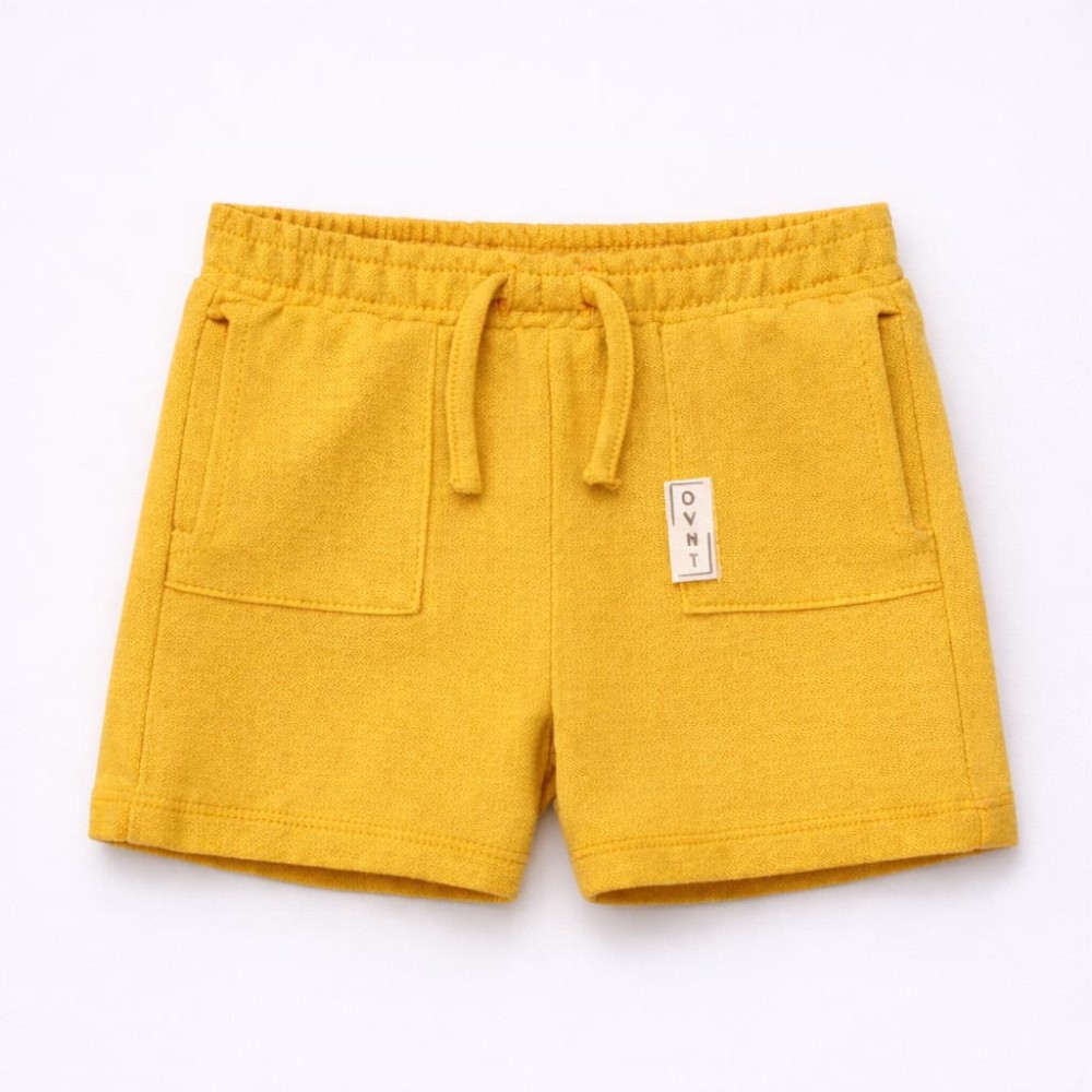 Βρεφικό Σορτς Για Αγόρι 6-30 Μηνών Κίτρινο