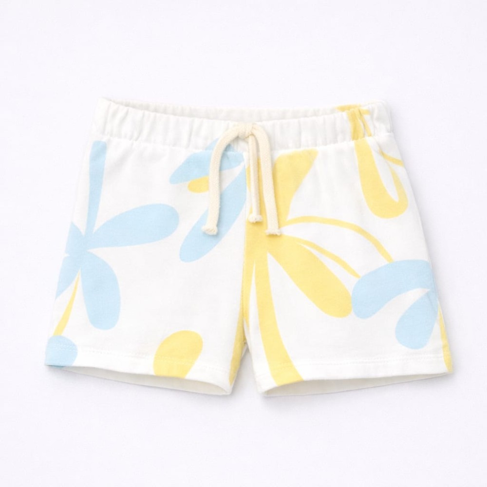 Βρεφικό Σορτς Για Αγόρι 6-30 Μηνών Λευκό