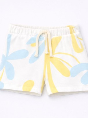 Βρεφικό Σορτς Για Αγόρι 6-30 Μηνών Λευκό