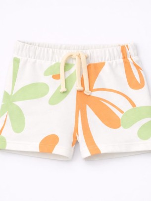 Βρεφικό Σορτς Για Αγόρι 6-30 Μηνών Λευκό