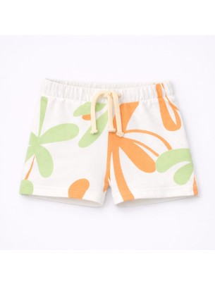 Βρεφικό Σορτς Για Αγόρι 6-30 Μηνών Λευκό