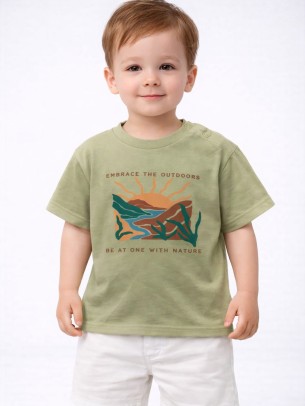 Βρεφική Μπλούζα Για Αγόρι 6-36 Μηνών Λαδί