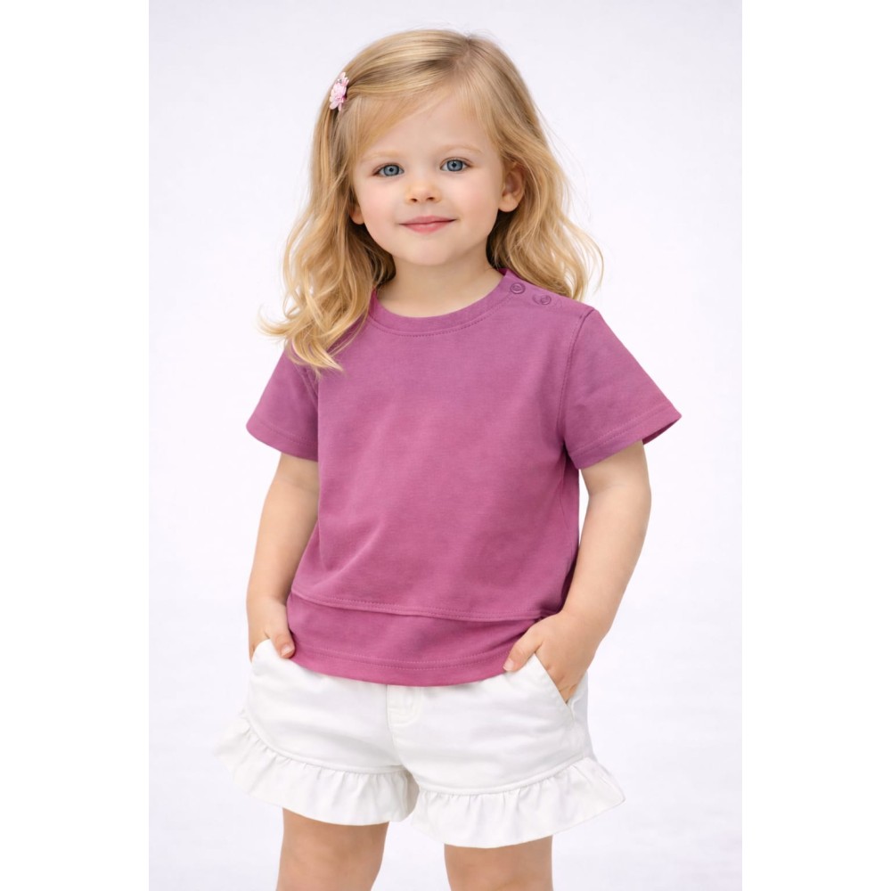 Βρεφική Μπλούζα Για Κορίτσι 6-36 Μηνών Ροζ