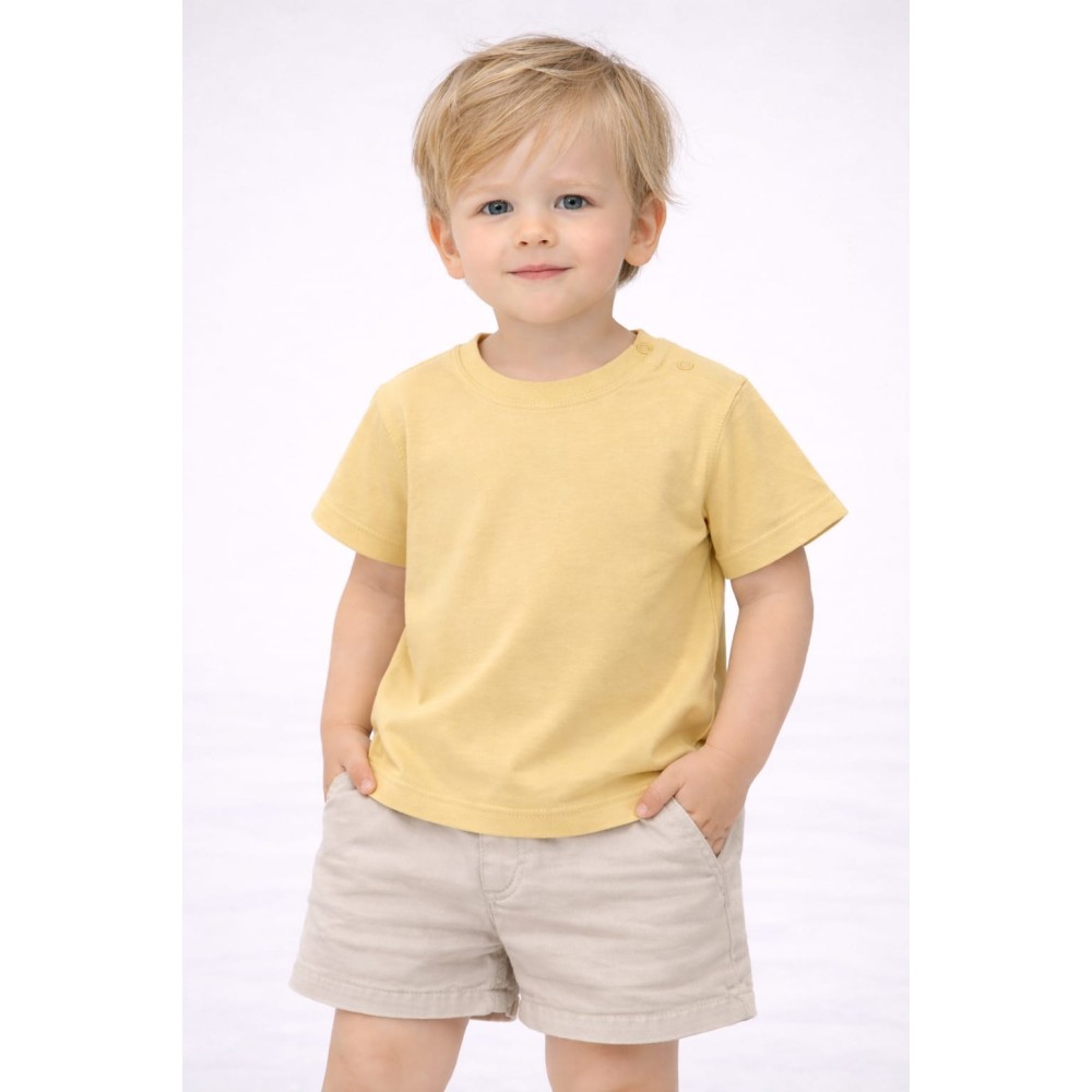 Βρεφική Μπλούζα Για Αγόρι 6-36 Μηνών Κίτρινο