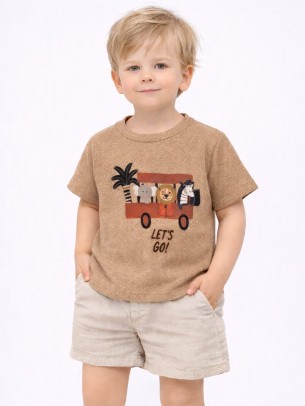 Βρεφική Μπλούζα Για Αγόρι 6-30 Μηνών Λευκό