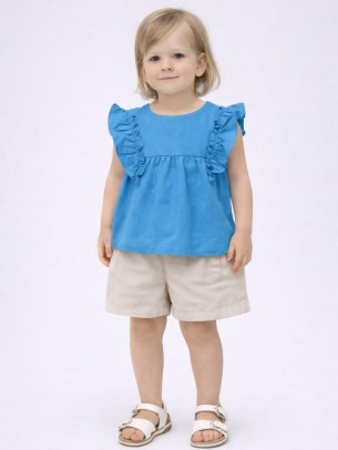 Βρεφικό Σετ Για Κορίτσι 6-36 Μηνών Tουρκούαζ