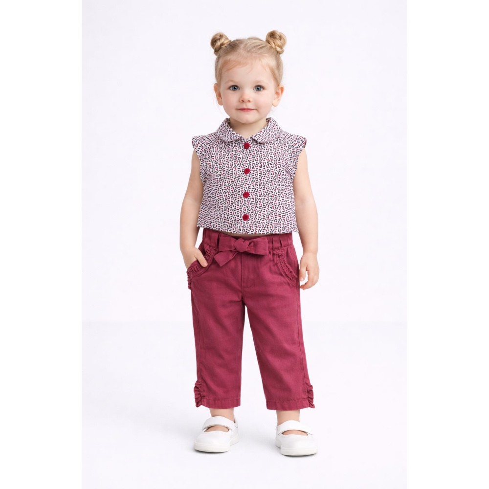 Bρεφικό Σετ Για Κορίτσι 6-36 Μηνών Κοραλί