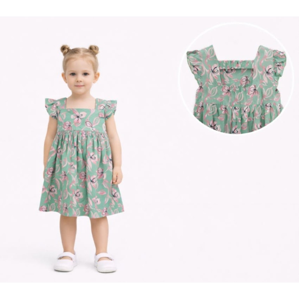 Βρεφική Φόρεμα 6-36 Μηνών Πράσινο