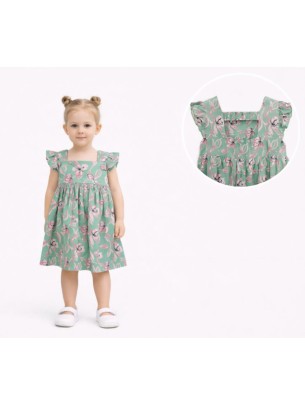 Βρεφική Φόρεμα 6-36 Μηνών Πράσινο