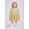 Βρεφικό Φόρεμα 6-36 Μηνών Μουσταρδί